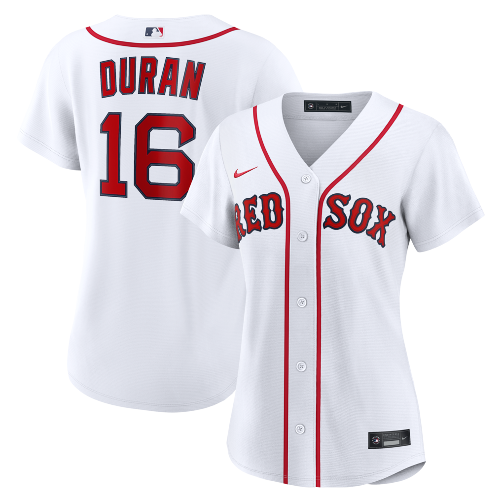 Women's Boston Red Sox Jarren Duran Nike White Home Replica Player Jersey - Jersey
