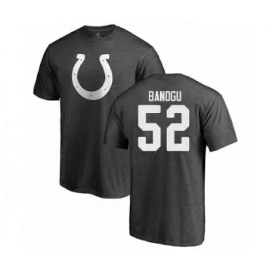 Football Indianapolis Colts #52 Ben Banogu Ash One Color T-Shirt - Jersey