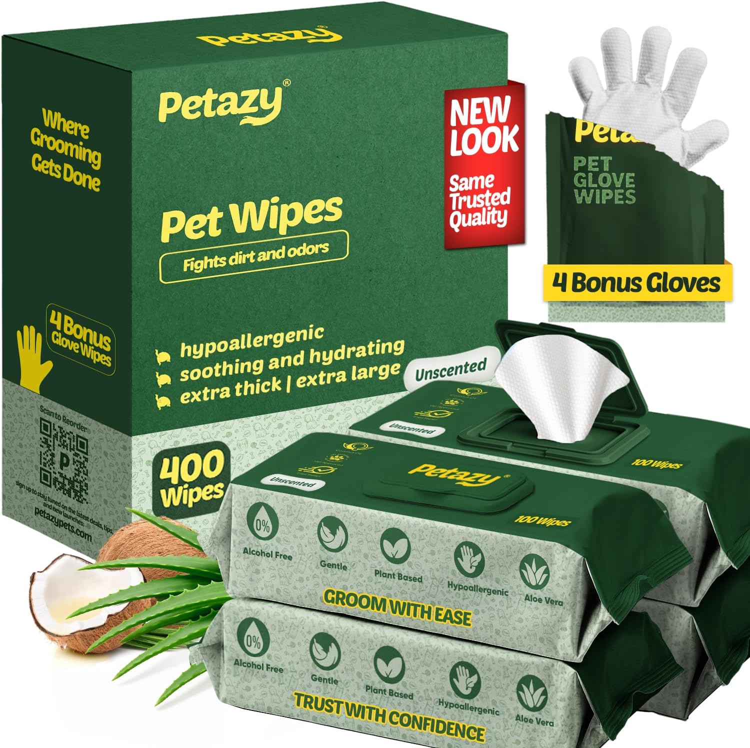 Organic Pet Wipes for Dogs