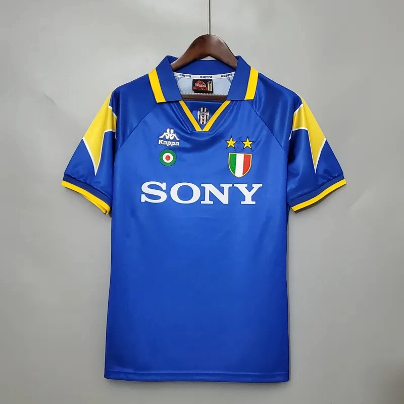 Juventus Retro Soccer Jersey Third Away Custom Shirt 1995-96 - Jersey