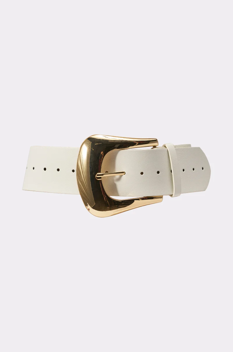SIZE MATTERS OVERSIZED BUCKLE BELT - Akira Wear