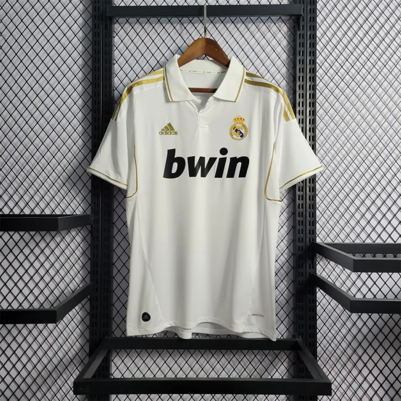 Real Madrid Retro Jersey Home Soccer Custom Shirt 2011/12 - Jersey
