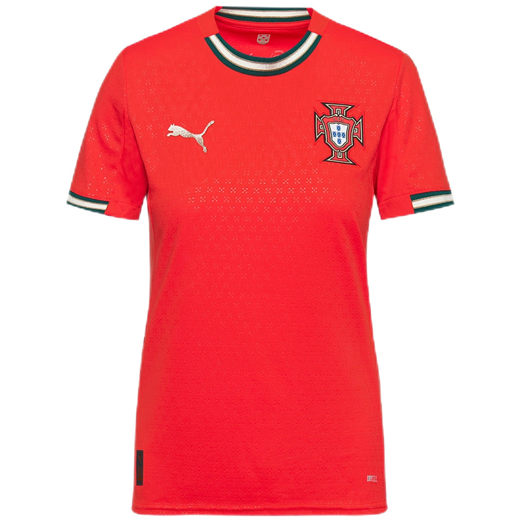 Portugal Soccer Jersey Home Women's Custom Shirt 2025 - Jersey