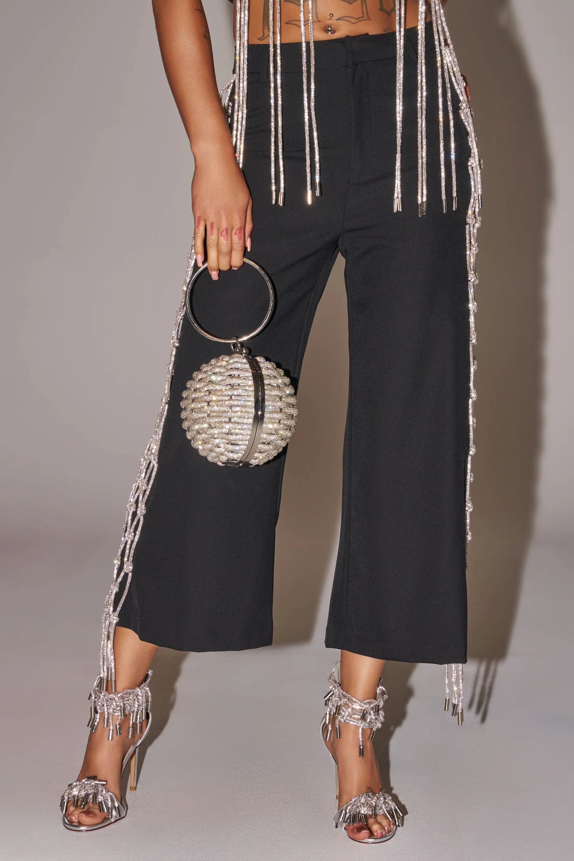 NINA RHINESTONE CULOTTES - Akira Wear