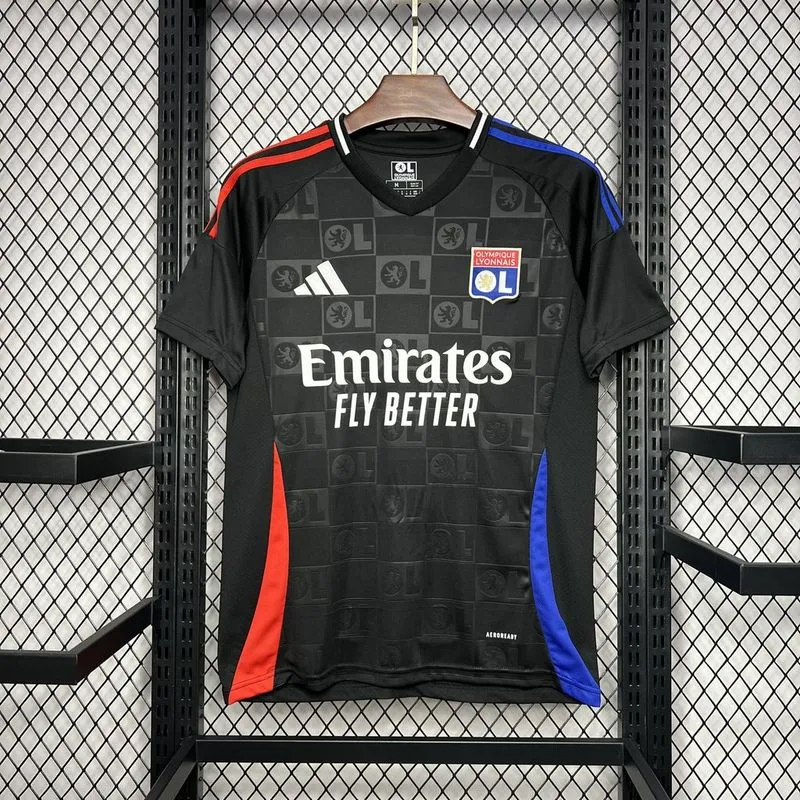 Olympique Lyonnais Football Jersey Away Custom Shirt 2024/25 - Jersey