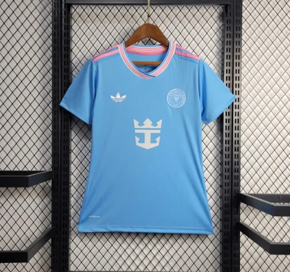 Inter Miami Soccer Jersey Third Away Women's Custom Shirt 2025 - Jersey