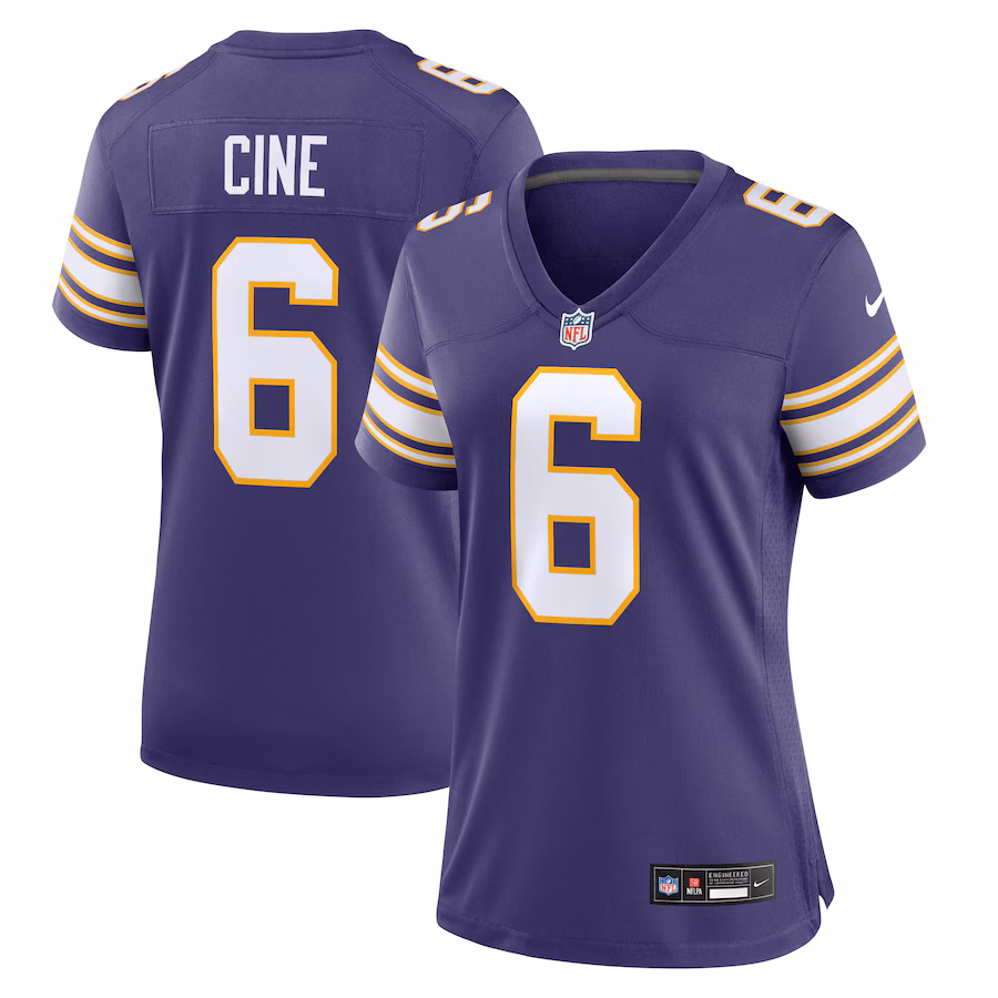 Women's Minnesota Vikings Lewis Cine Nike Purple Alternate Game Jersey - Jersey