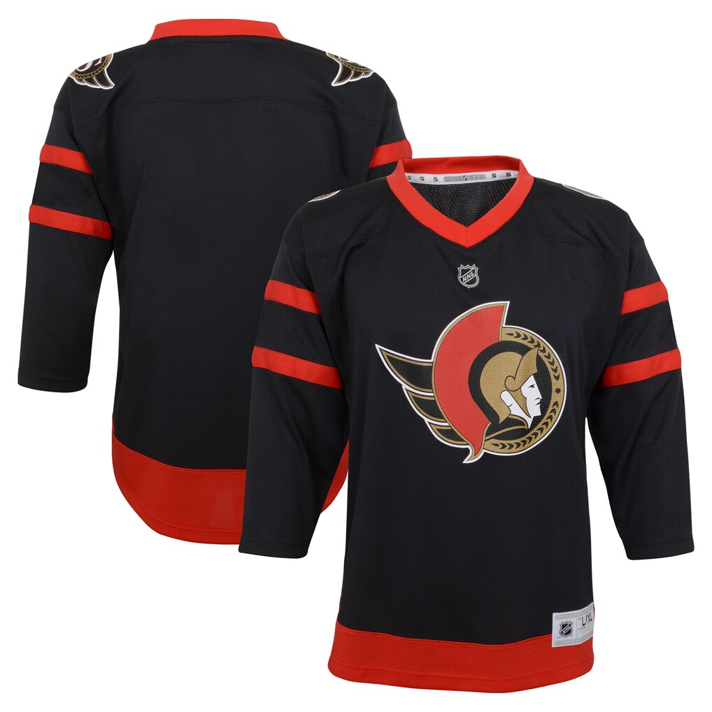 Toddler Ottawa Senators Black Replica Jersey - Jersey