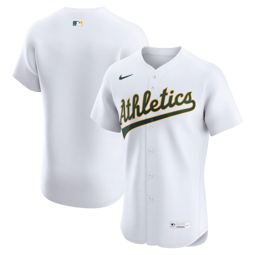 Men's Athletics Nike White Home  Elite Jersey - Jersey