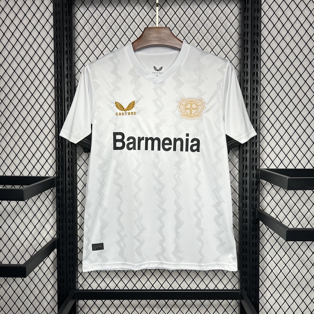 Bayer 04 Leverkusen Soccer Jersey Away Custom Shirt 2024/25 - Jersey