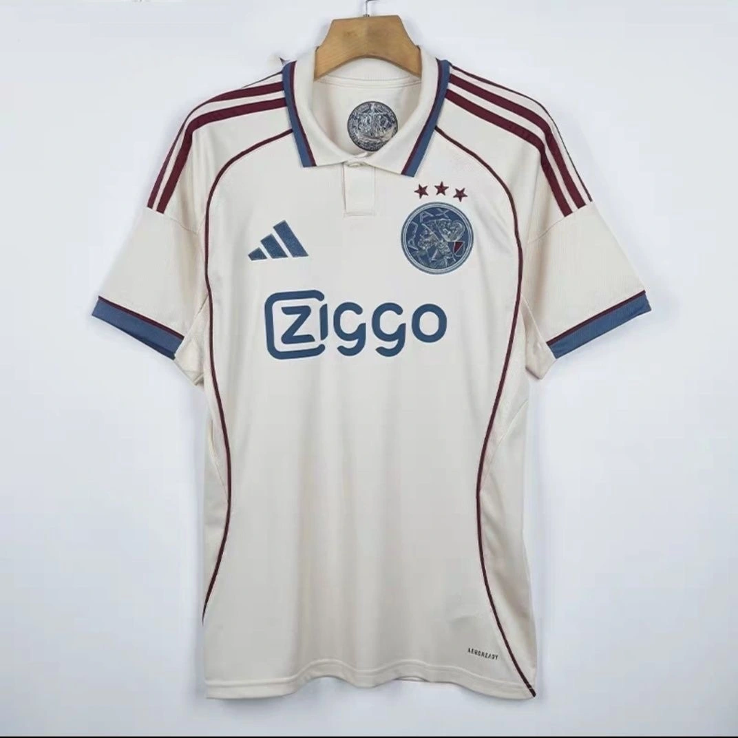 Ajax Football Jersey Third Away Custom Shirt 2025/26 - Jersey