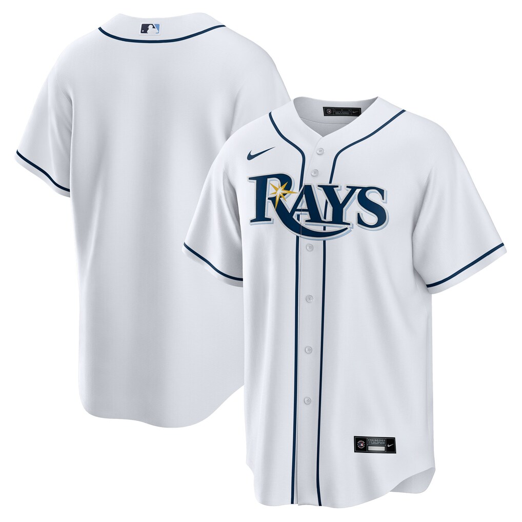 Men's Tampa Bay Rays Nike White Home Big & Tall Replica Jersey - Jersey