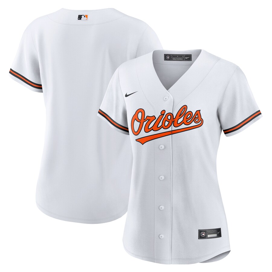 Women's Baltimore Orioles Nike White Home Replica Team Jersey - Jersey