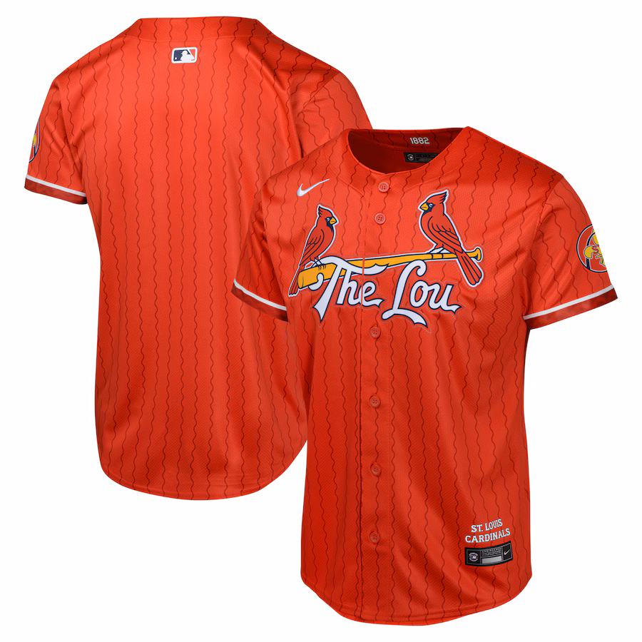 Youth St. Louis Cardinals Nike Red 2024 City Connect Limited Jersey - Jersey