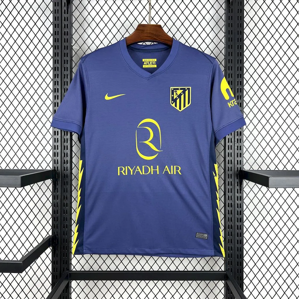 Atletico Madrid Soccer Jersey Away Custom Shirt 2025/26 - Jersey