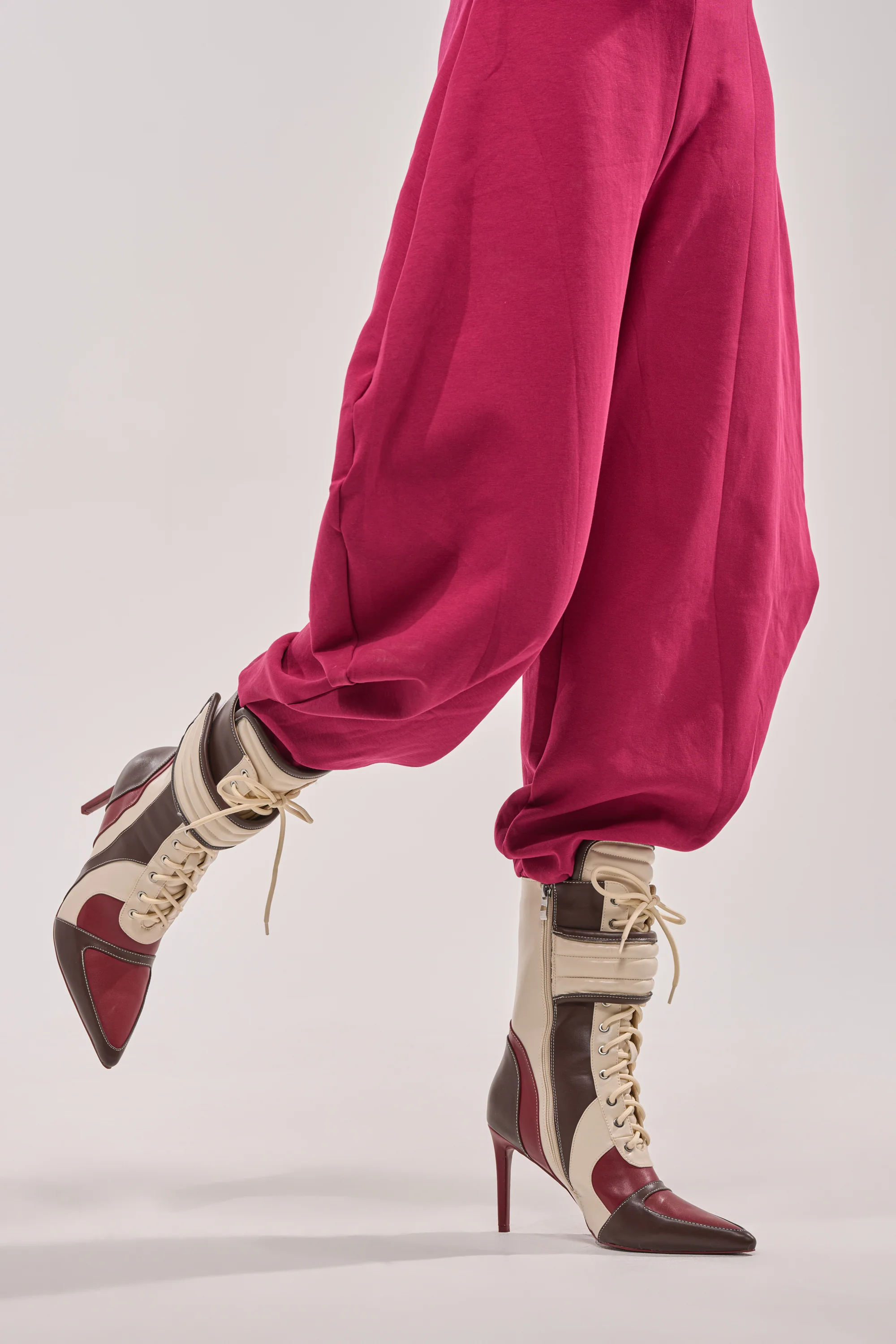 AZALEA WANG AMADA BROWN SPORTY STILETTO BOOTIE - Akira Wear