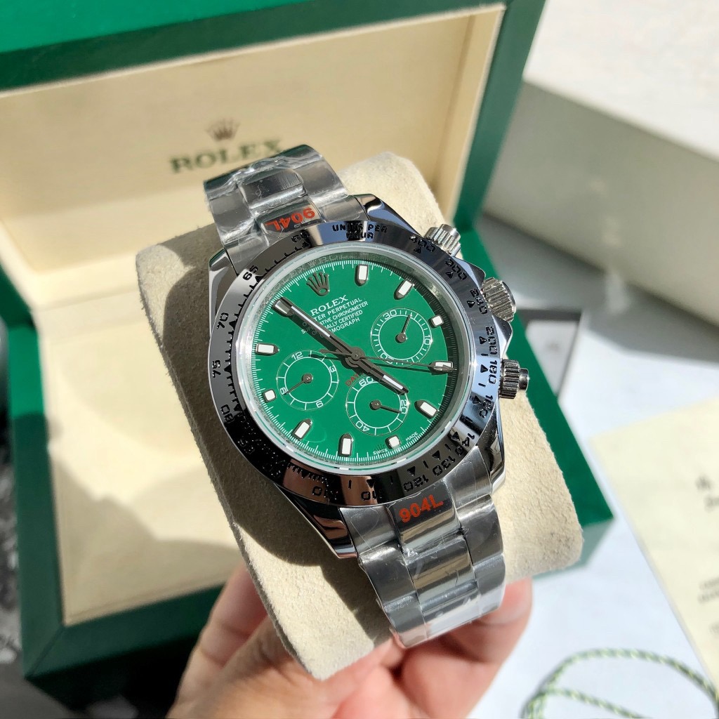 Rolex Cosmograph Daytona Green Dial Chronograph Watch