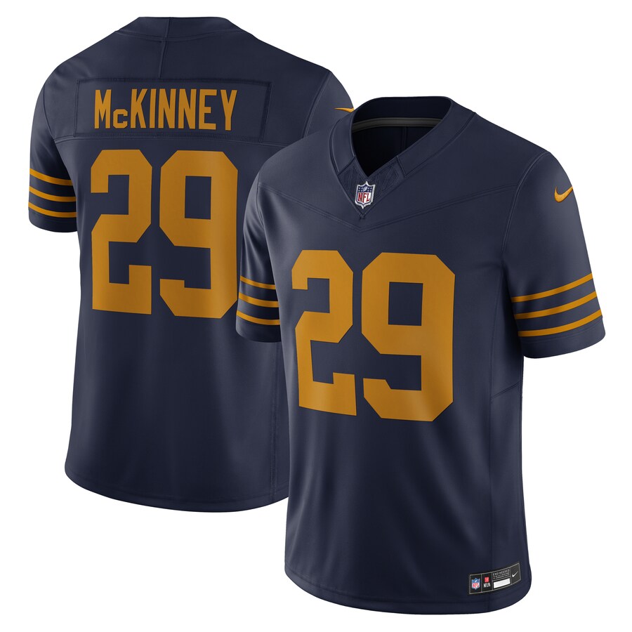 Men's Green Bay Packers Xavier McKinney Nike Navy The 1923 Classic Vapor F.U.S.E. Limited Jersey - Jersey