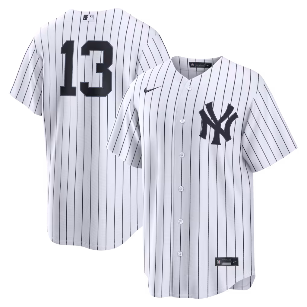 Men's New York Yankees Jazz Chisholm Jr. Nike White Home Replica Jersey - Jersey