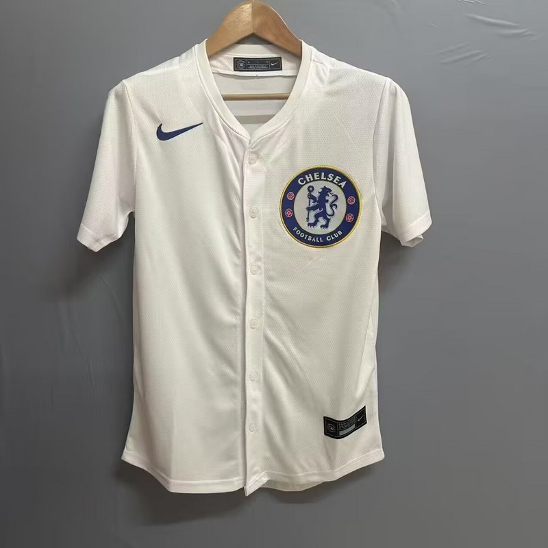 Chelsea White x US Pack Baseball Jersey Custom Shirt 2025/26 - Jersey