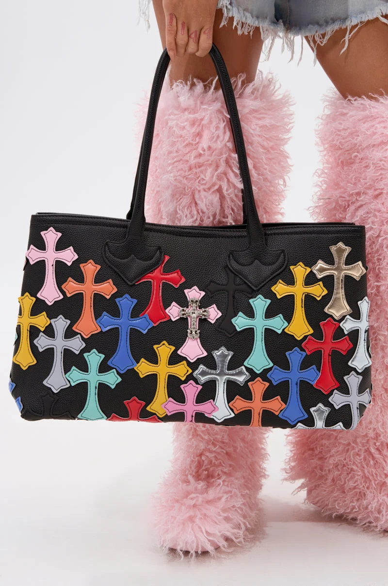 PERSONAL PROBLEM CROSS TOTE - Akira Wear