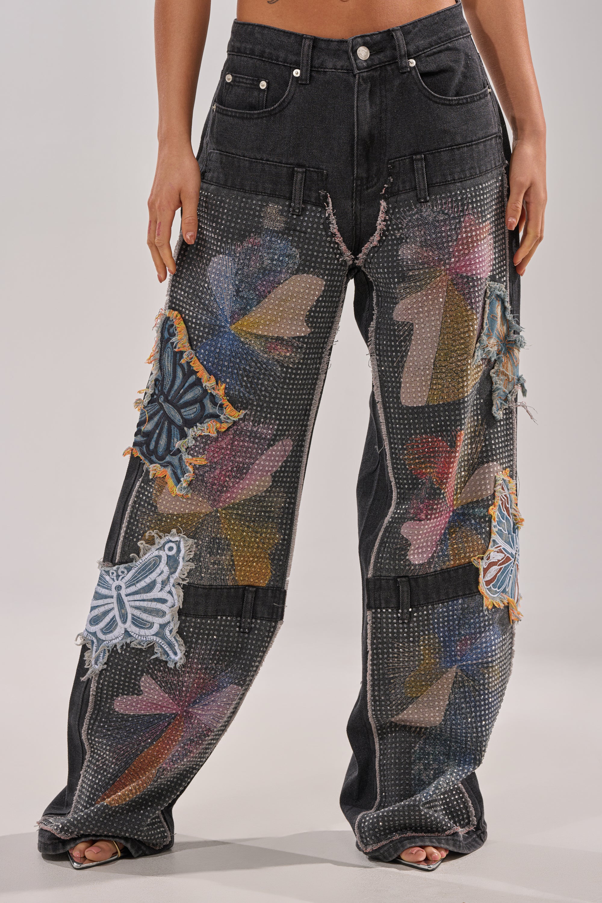 BUTTERFLY EFFECT RELAXED DENIM - Akira Wear