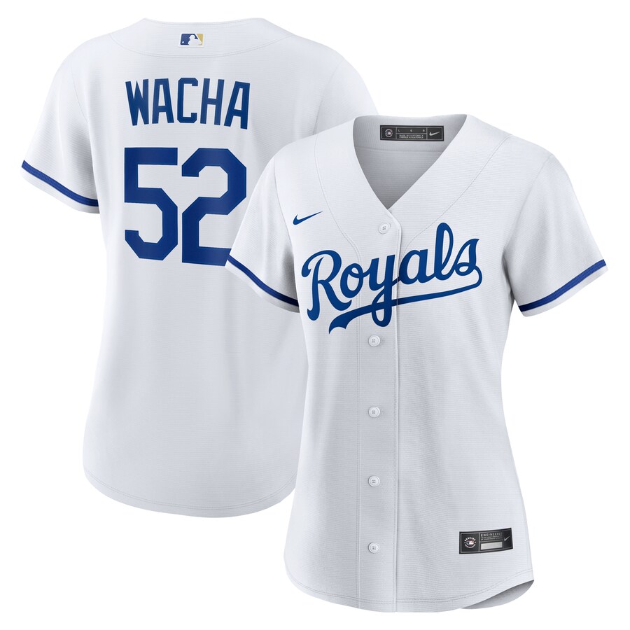Women's Kansas City Royals Michael Wacha Nike White Home Replica Jersey - Jersey