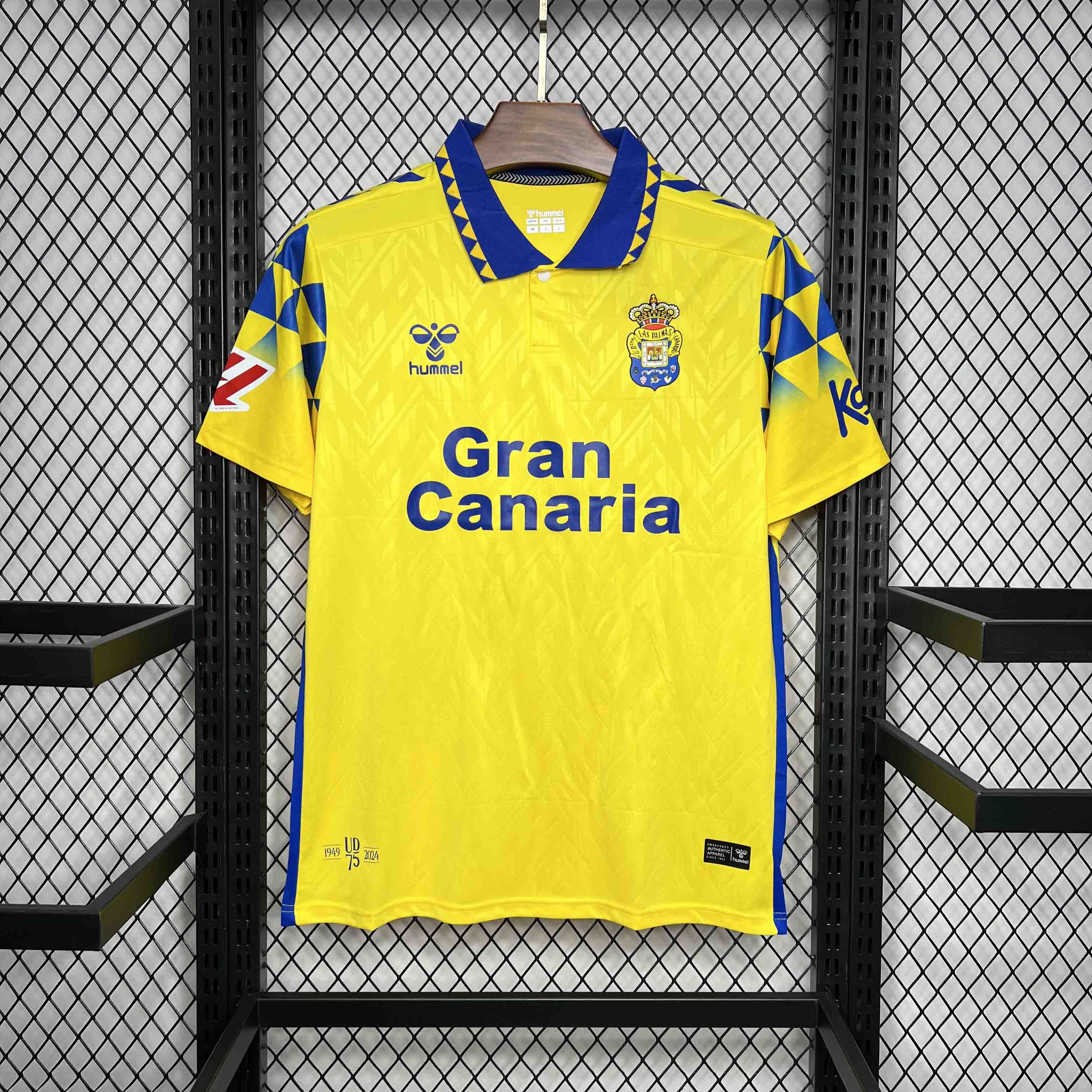 UD Las Palmas Soccer Jersey Home Custom Shirt 2024/25 - Jersey