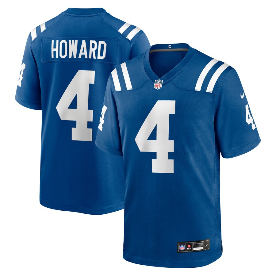 Men's Indianapolis Colts Xavien Howard Nike Royal Team Game Jersey - Jersey