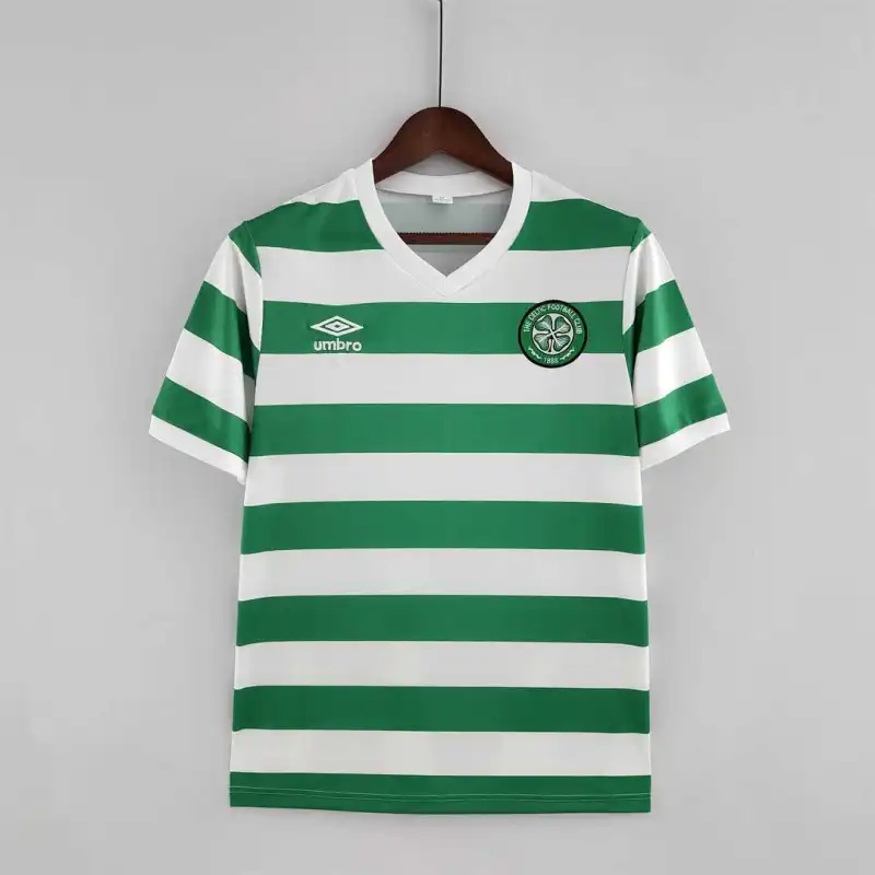 Celtic Retro Soccer Jersey Home Custom Shirt 1980/81 - Jersey