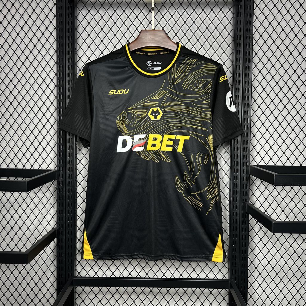 Wolves Football Jersey Away Custom Shirt 2024/25 - Jersey