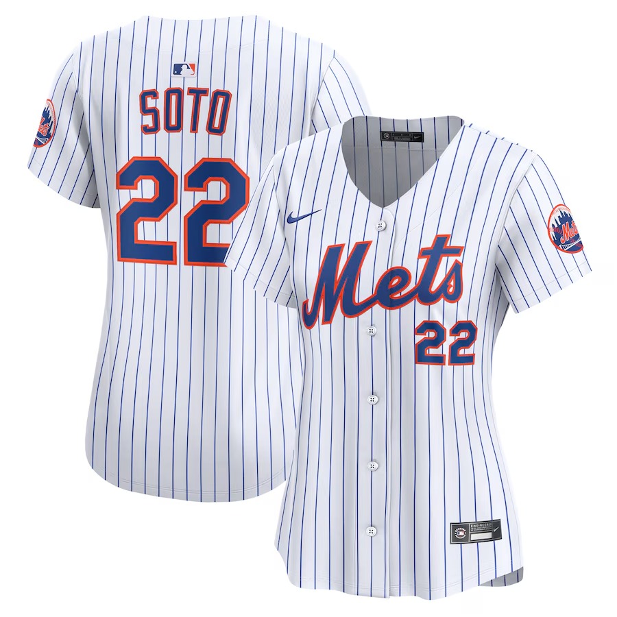 Women's New York Mets Juan Soto Nike White Home Limited Player Jersey - Jersey