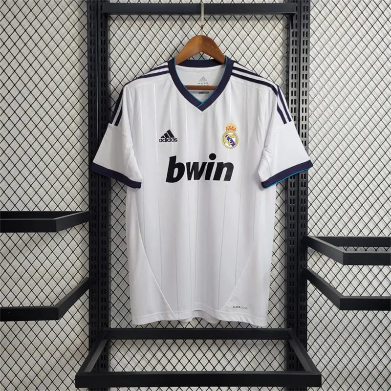 Real Madrid Retro Jersey Home Custom Soccer Shirt 2012/13 - Jersey