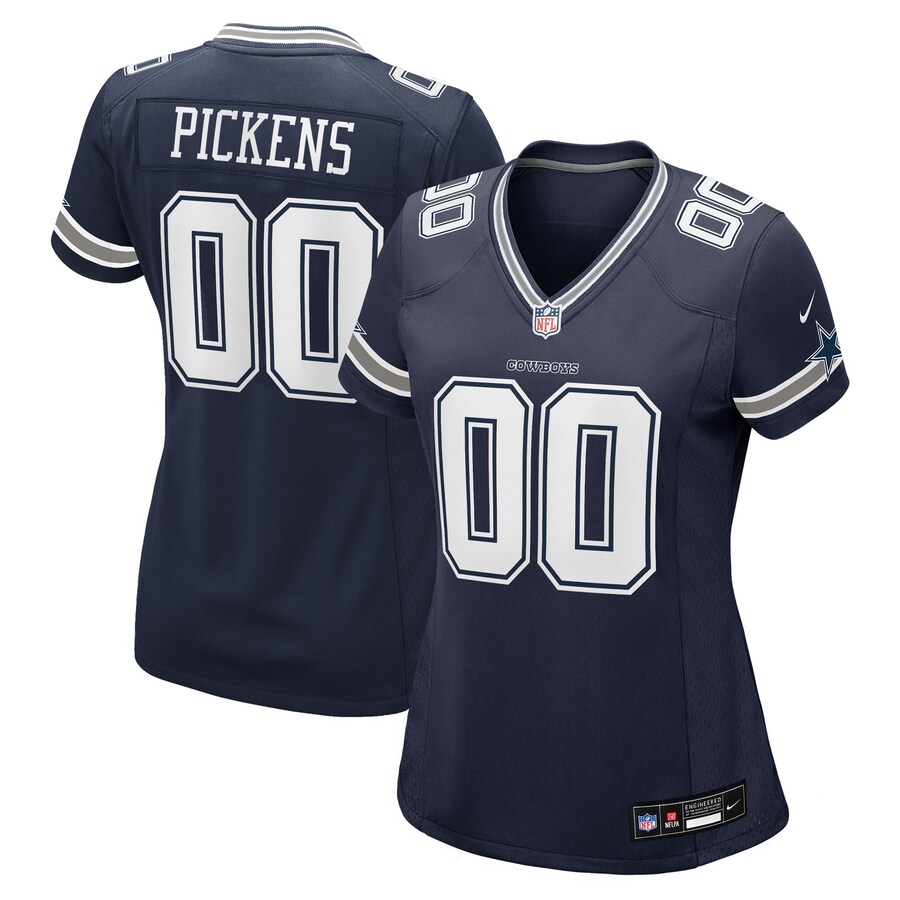 Women's Dallas Cowboys George Pickens Nike Navy Game Jersey - Jersey
