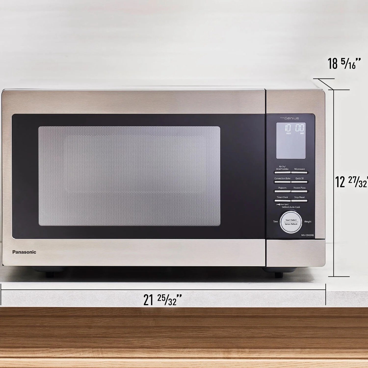 Panasonic 1.3 Cu. ft. Countertop Microwave Multi Oven, NN-CD65NS