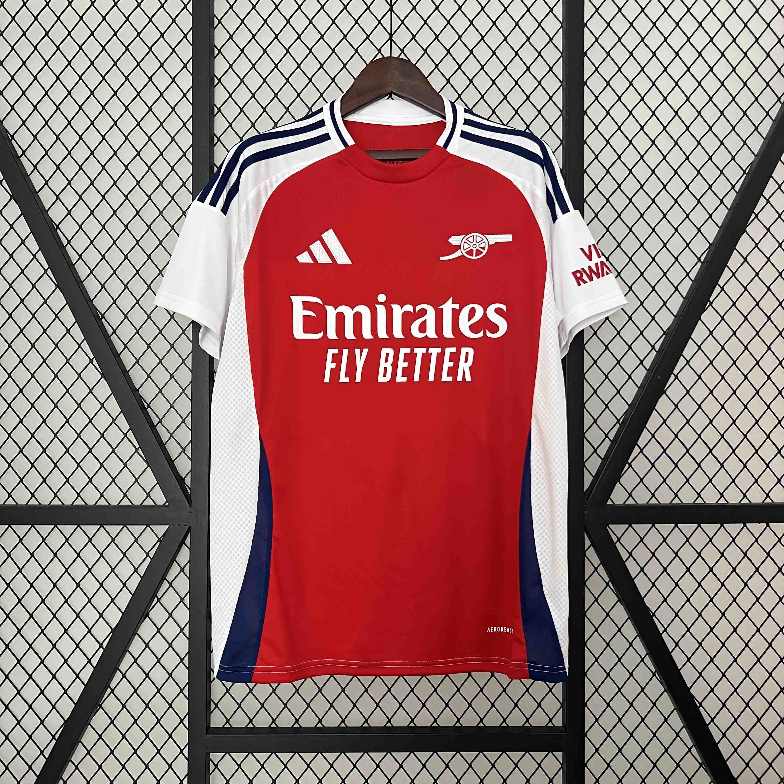 ØDEGAARD #8 Arsenal Soccer Jersey Home Custom Shirt 2024/25 - Jersey