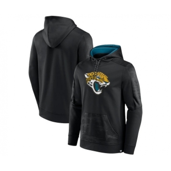 Men's Jacksonville Jaguars Black On The Ball Pullover Hoodie - Jersey