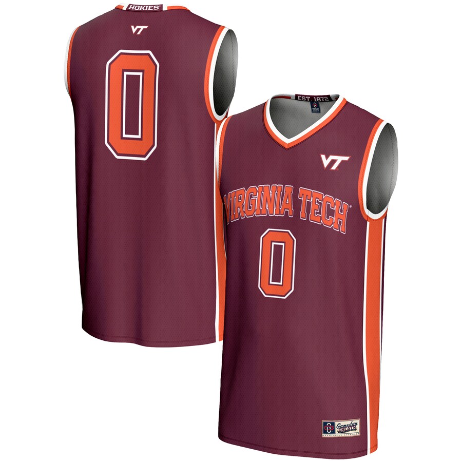 Youth GameDay Greats #0 Maroon Virginia Tech Hokies Lightweight Basketball Jersey - Jersey
