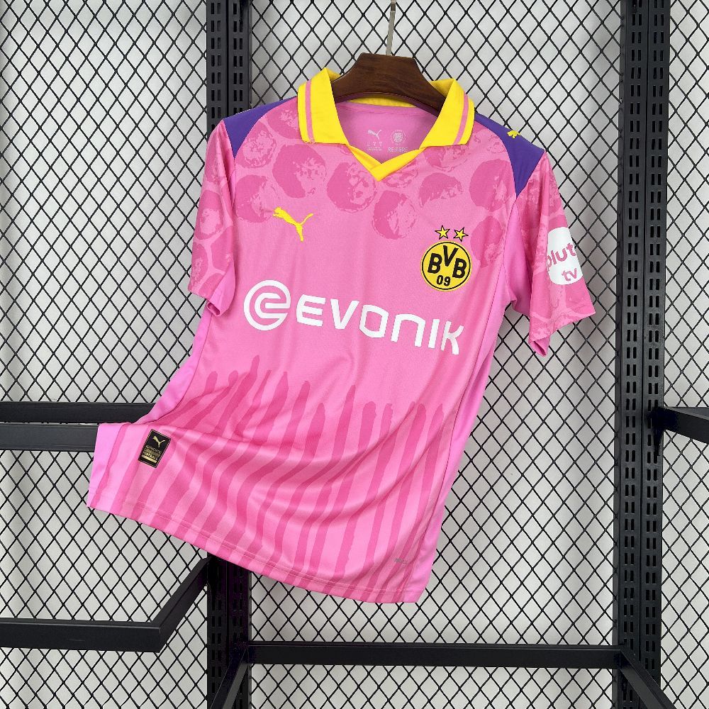 Borussia Dortmund x KidSuper Pink Special Edition Jersey Custom Shirt 2025/26 - Jersey
