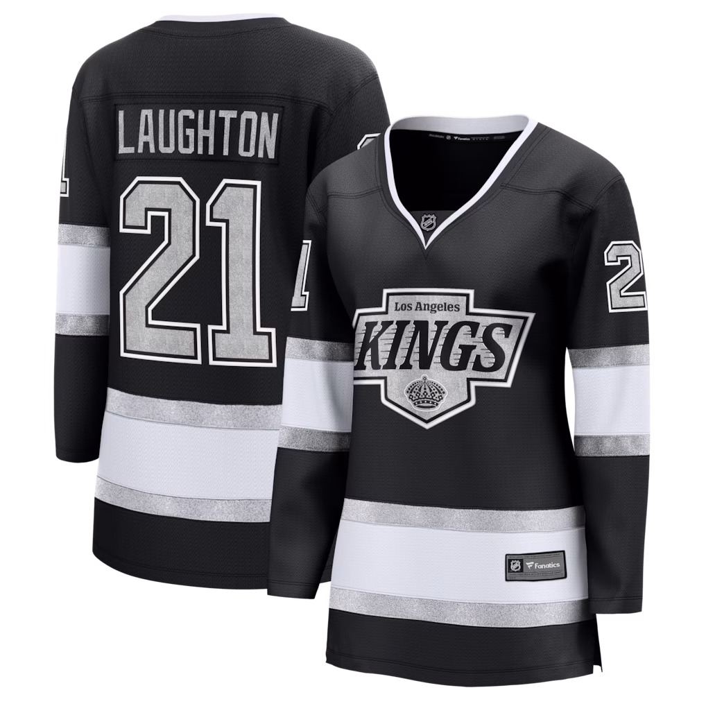 Women's Los Angeles Kings Scott Laughton Fanatics Black Home Breakaway Jersey - Jersey