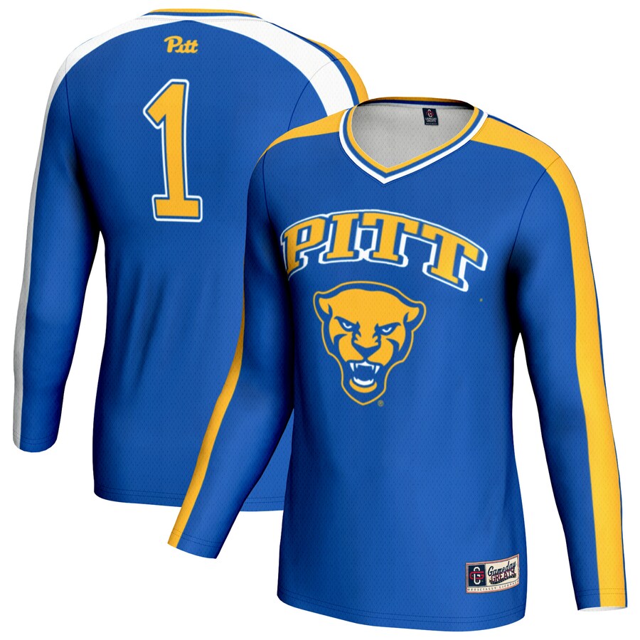 Unisex GameDay Greats Royal Pitt Panthers #1 Lightweight Volleyball Fashion Jersey - Jersey