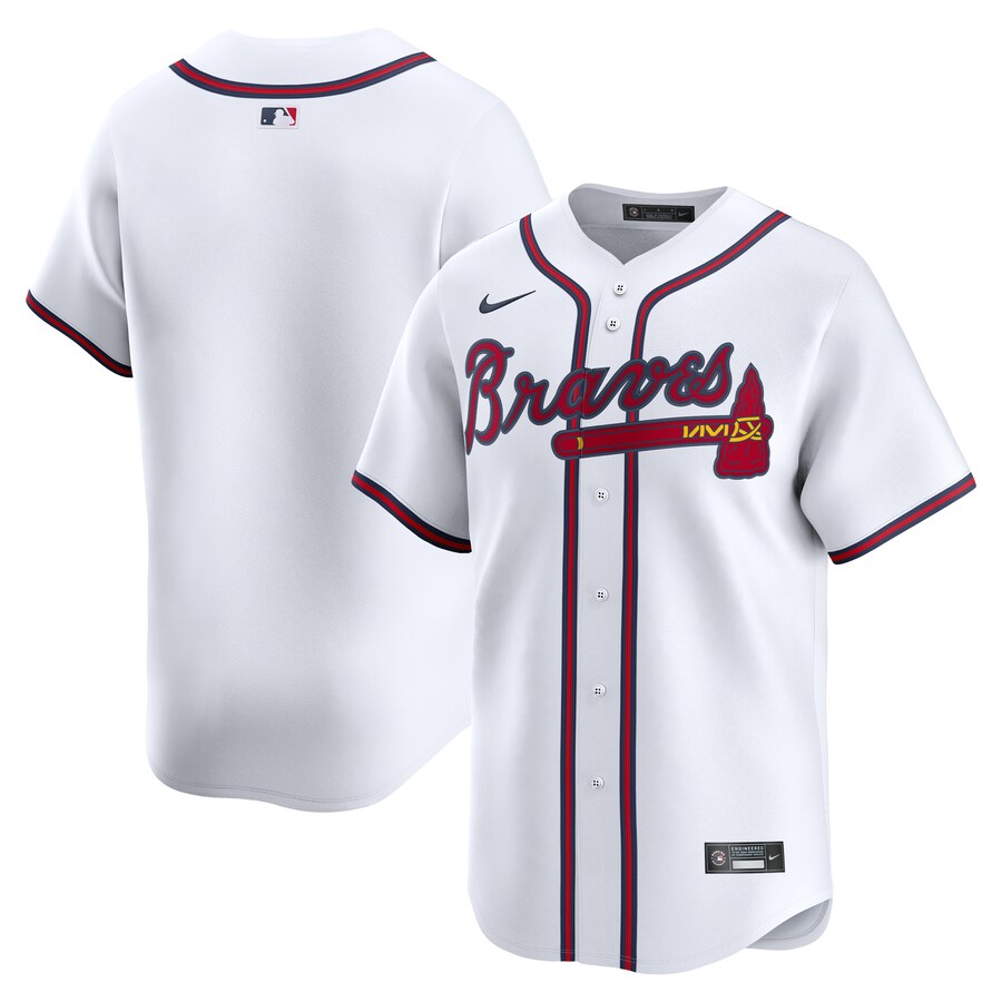 Youth Atlanta Braves Nike White Home Limited Jersey - Jersey