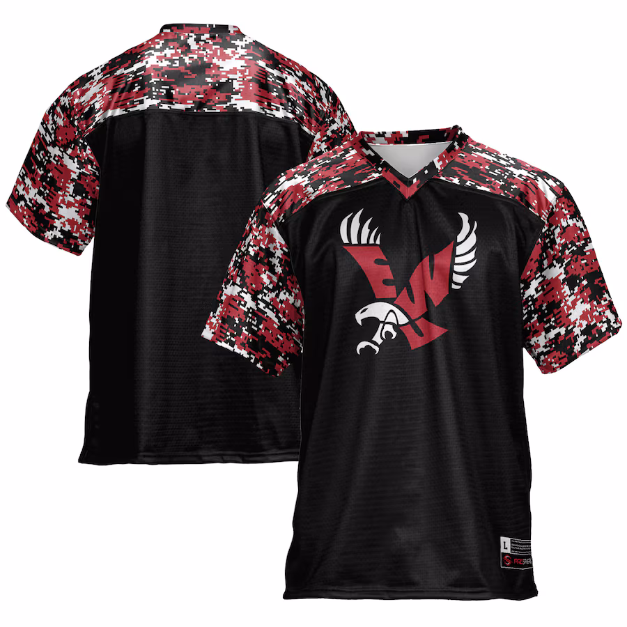 Men's GameDay Greats Black Eastern Washington Eagles Football Jersey - Jersey
