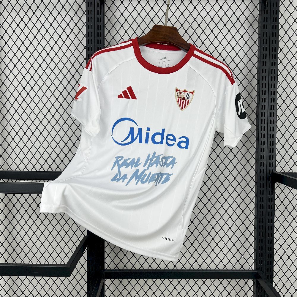 Sevilla FC Soccer Jersey Home Special Edition Custom Shirt 2025/26 - Jersey