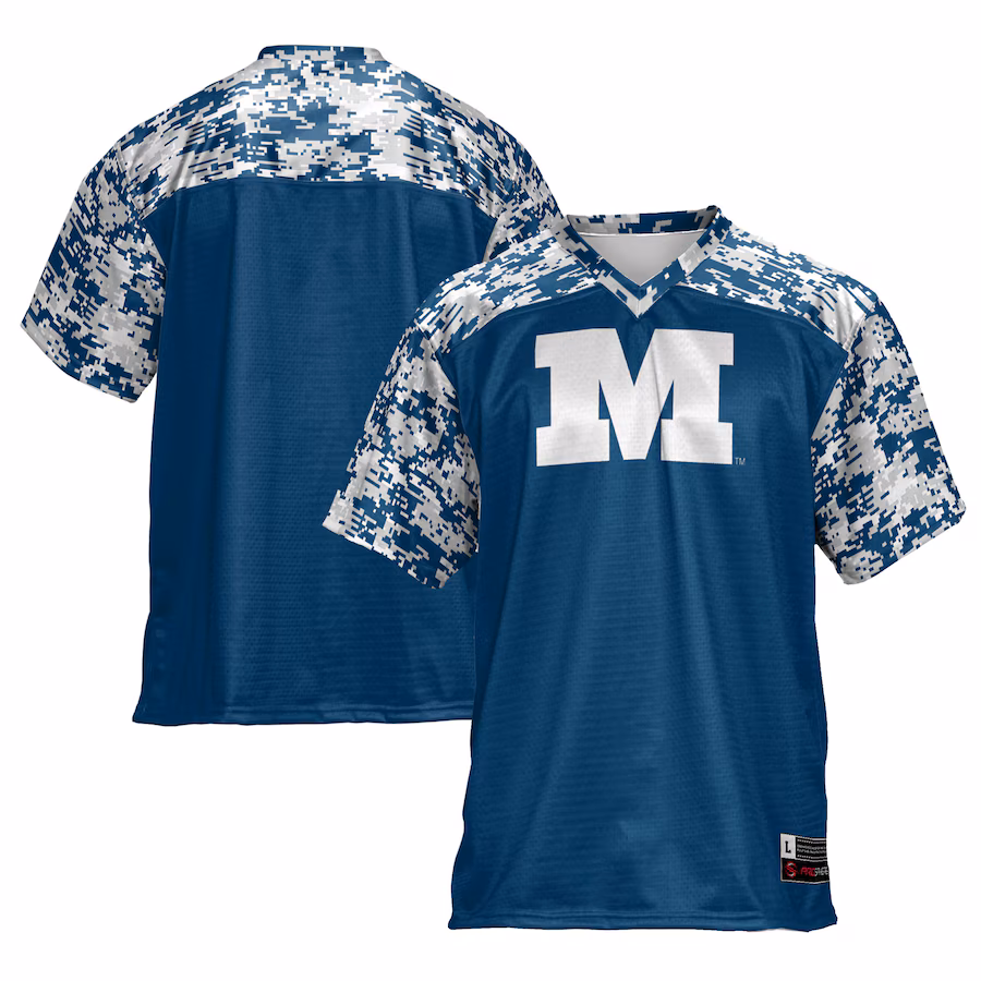 Men's GameDay Greats Blue Millikin Big Blue Football Jersey - Jersey