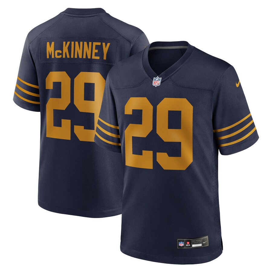 Men's Green Bay Packers Xavier McKinney Nike Navy The 1923 Classic Game Jersey - Jersey