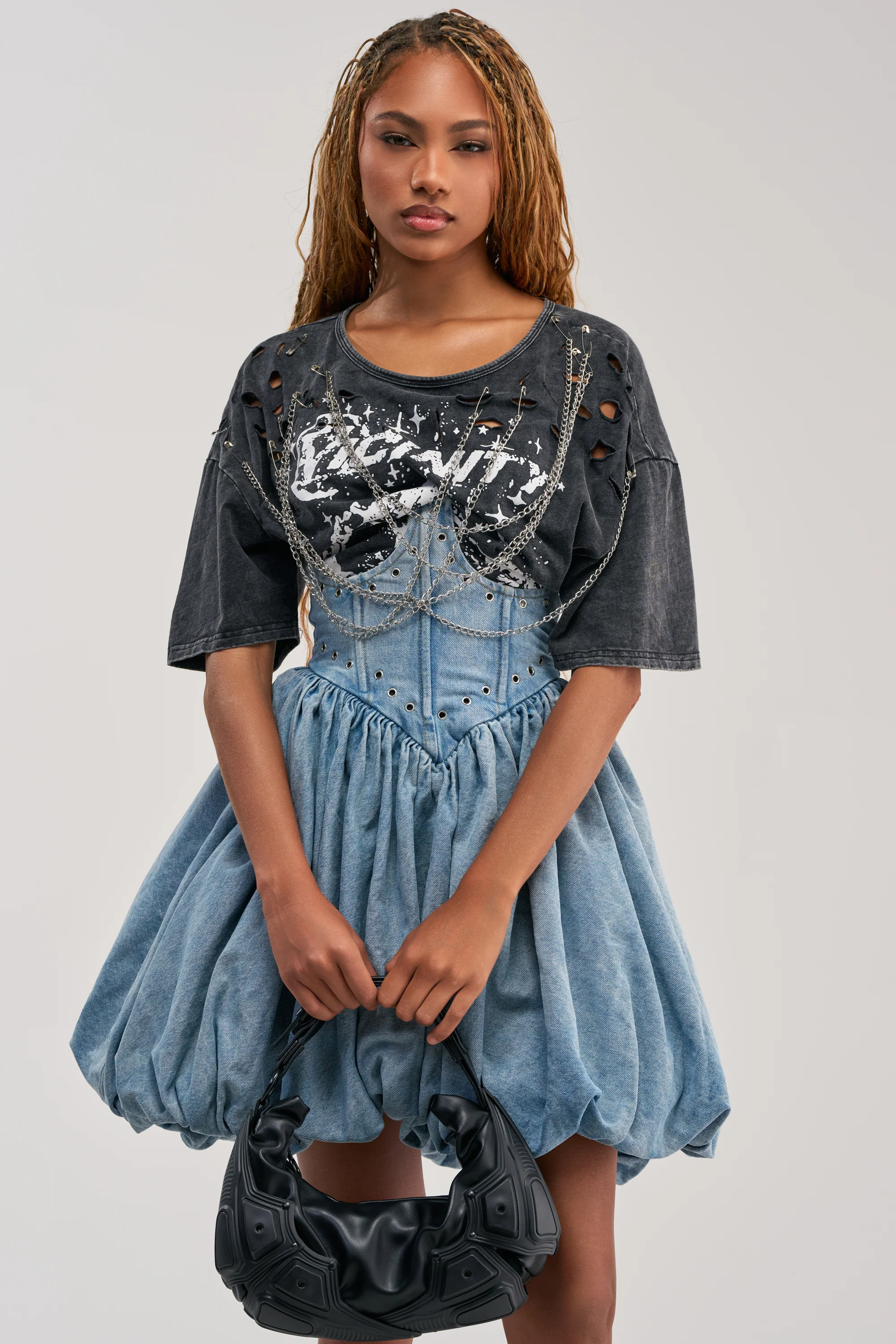 COOL GIRLS ONLY MINI DRESS - Akira Wear