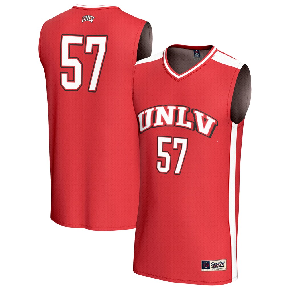 Youth GameDay Greats #57 Cardinal UNLV Rebels Lightweight Collegiate Basketball Fashion Jersey - Jersey