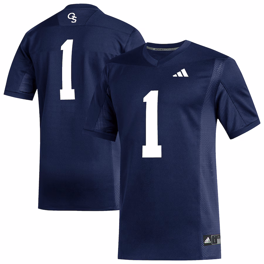 Men's adidas #1 Navy Georgia Southern Eagles Replica Football Jersey - Jersey