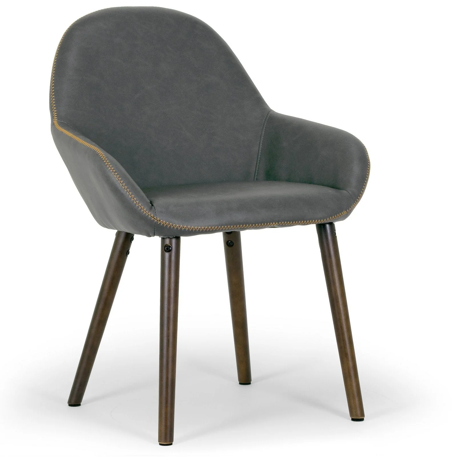 Glamour Home Alan Arm Chair - Set of 2